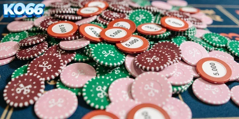 Giao diện bàn cược Baccarat trực tuyến tại sảnh casino KO66