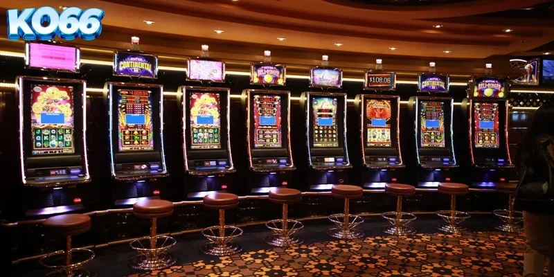 Giao diện sảnh cược quay hũ bất tận KO66 với hàng loạt tựa game slot đặc sắc